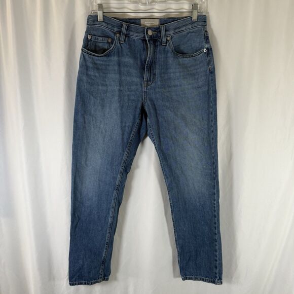 Everlane Super Soft Relaxed Jean Women's 27 Regular Organic Cotton Slim Leg - Picture 1 of 9